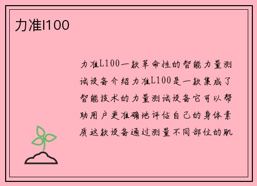 力准l100